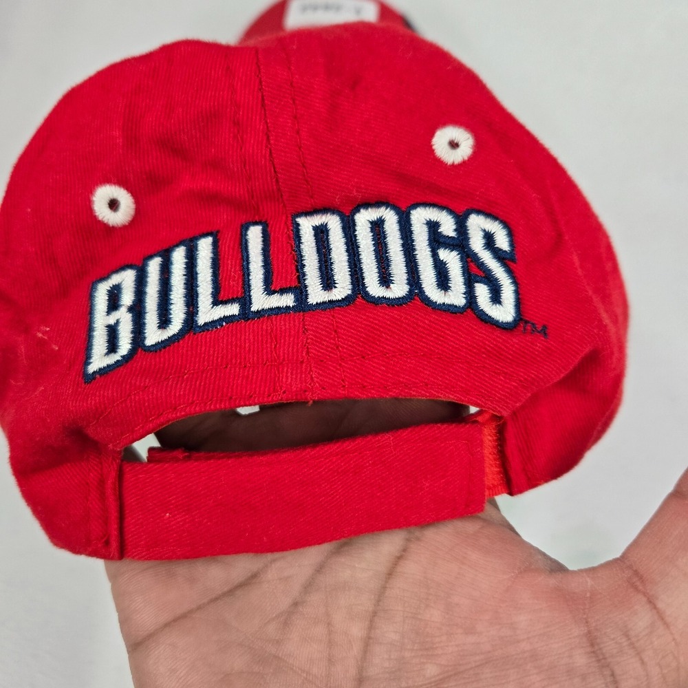 Fresno State Bulldogs Men Hat One‎ Size Red Baseball Cap Logo Embroidered - Picture 4 of 9